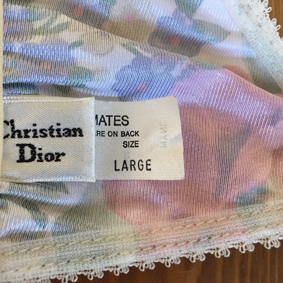 Vintage Christian Dior Lingerie Set (Circa 1980s) - Picture 12 of 13
